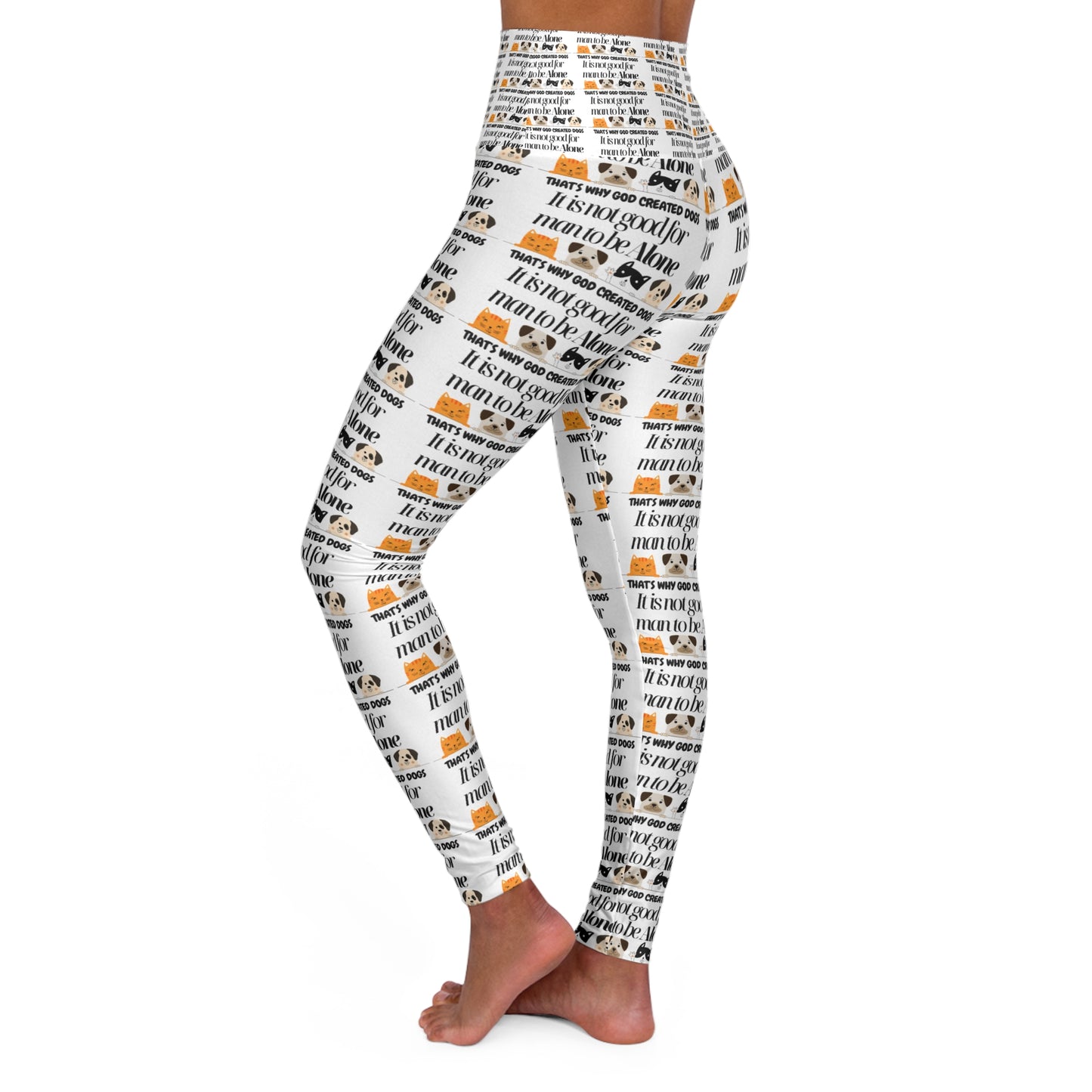 Inspirational High Waisted Yoga Leggings for Active Lifestyle