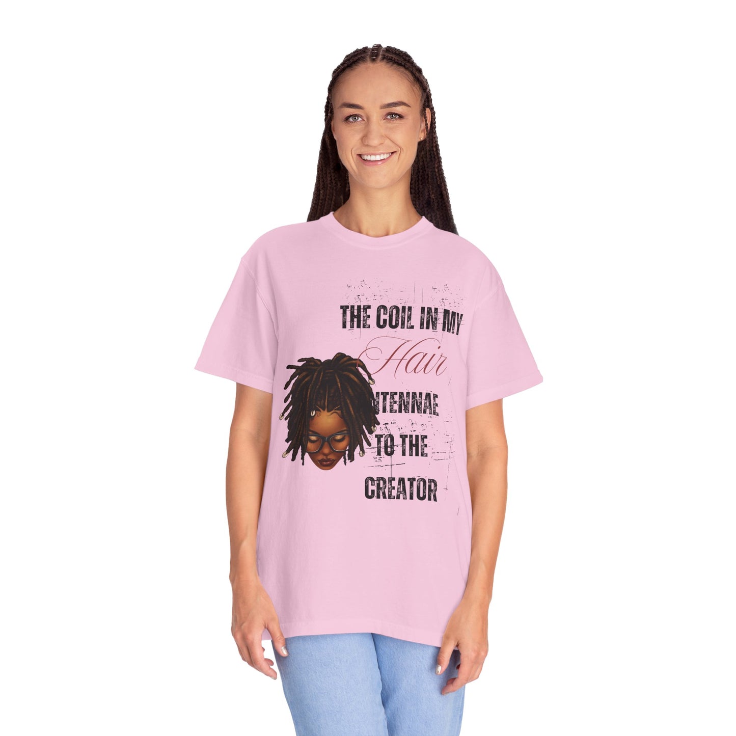 Coil in My Hair Unisex T-Shirt – Celebrate Natural Hair and Culture