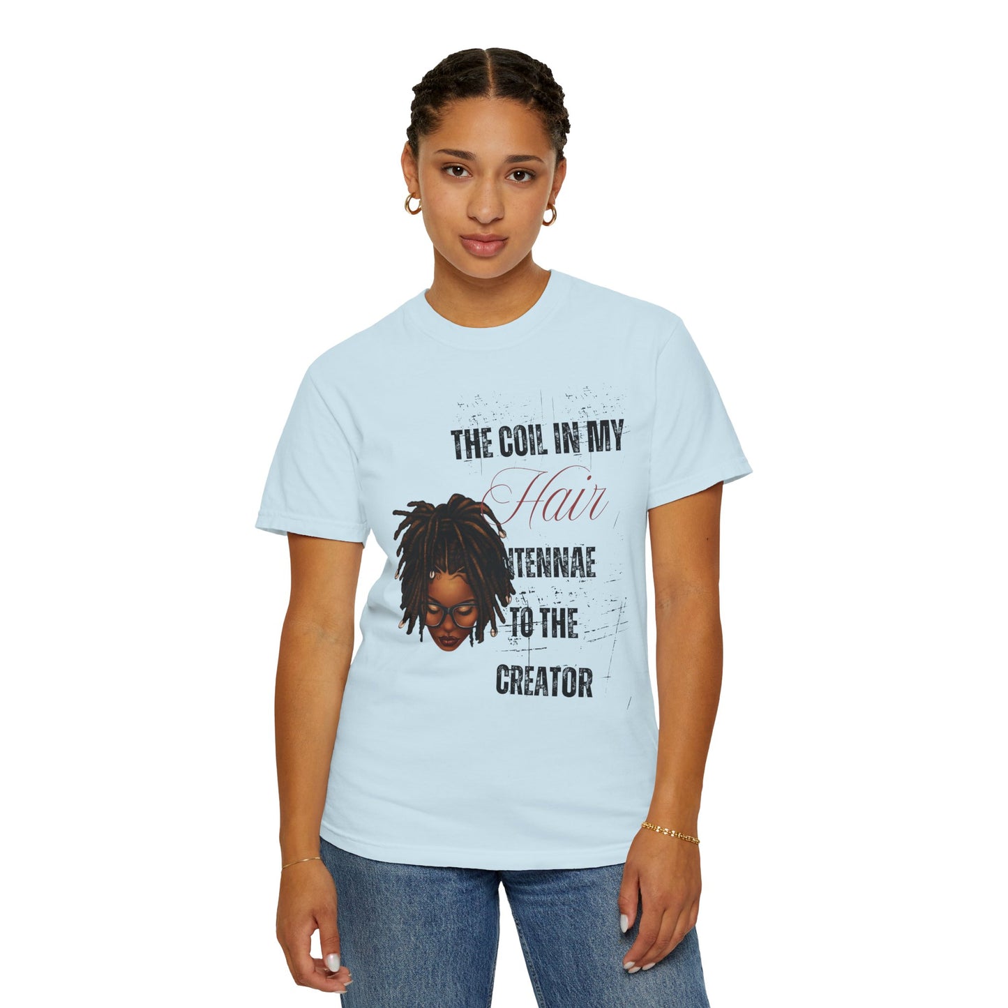 Coil in My Hair Unisex T-Shirt – Celebrate Natural Hair and Culture