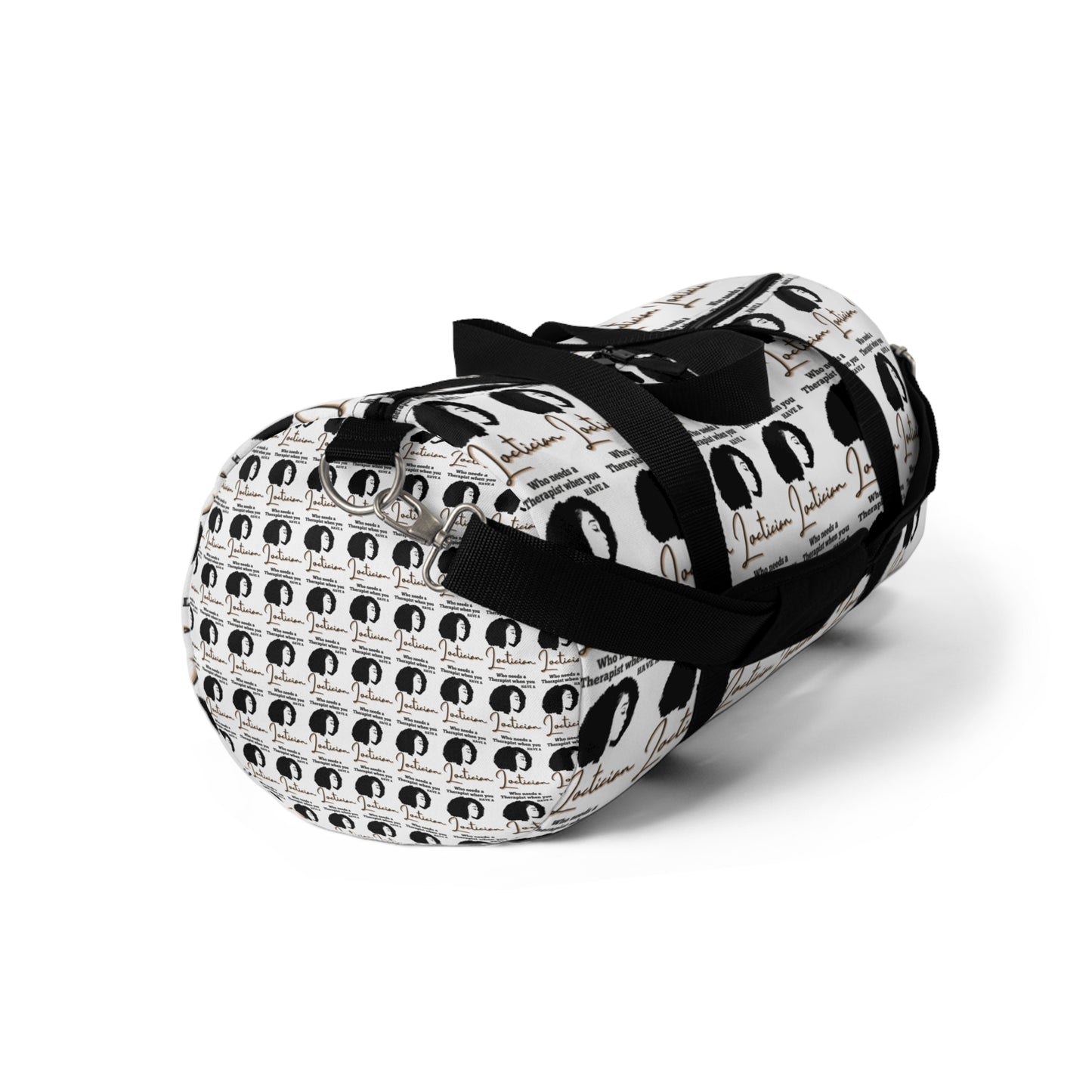Therapist-Collage Duffel Bag - Perfect for Gym, Travel, and Self-Care