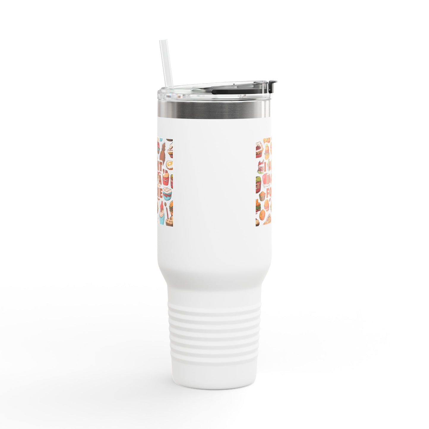 Foodie Insulated Travel Mug - 40oz with Fun Food Designs