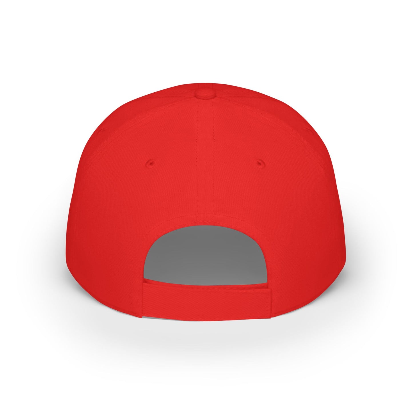 Radiate Light Low Profile Baseball Cap - Bold Red Hat for Everyday Style