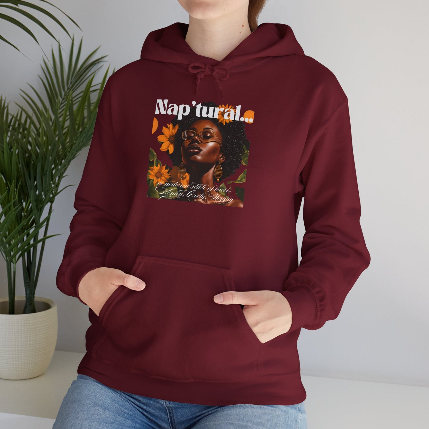 Empowerment Floral Hoodie for All Genders