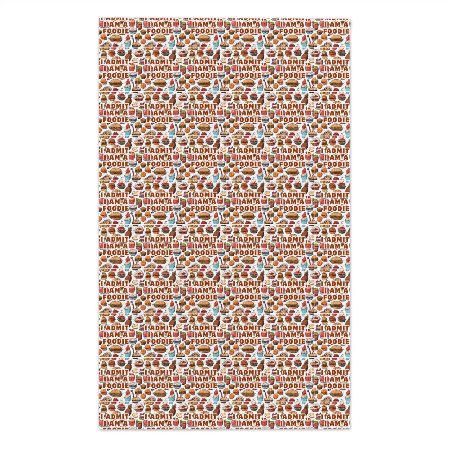Foodie Rally Towel - Fun Kitchen Towel for Cooking Enthusiasts