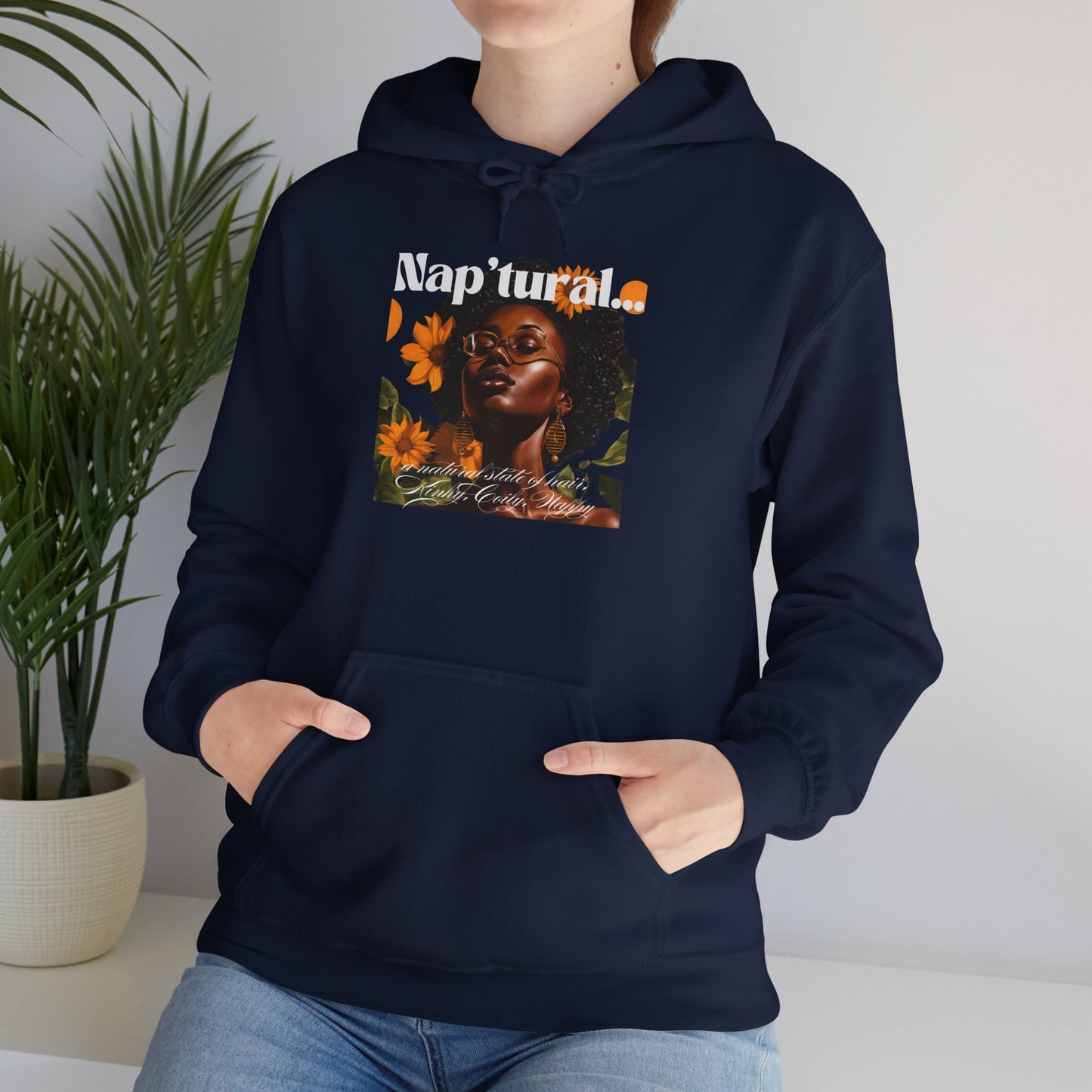 Empowerment Floral Hoodie for All Genders