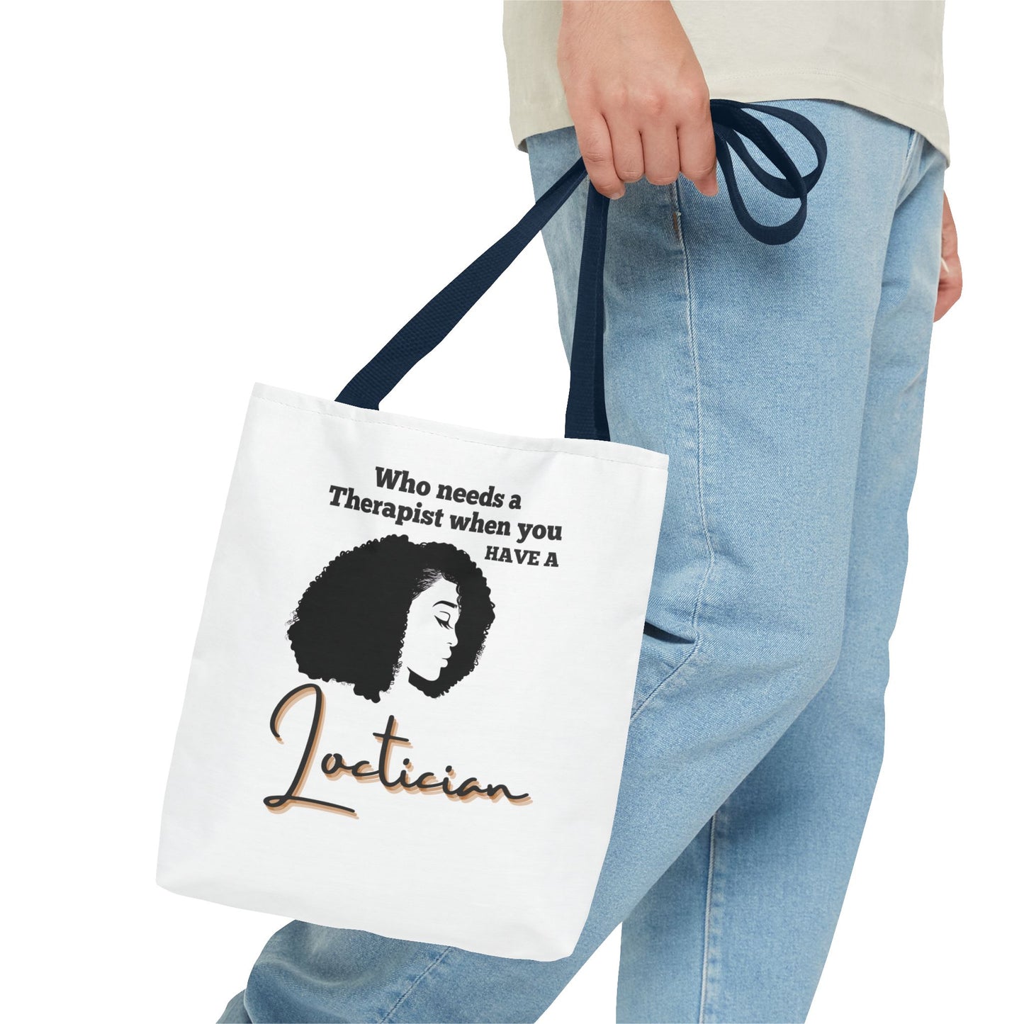 Empowered Loctician Tote Bag - Perfect for Haircare Experts & Therapists