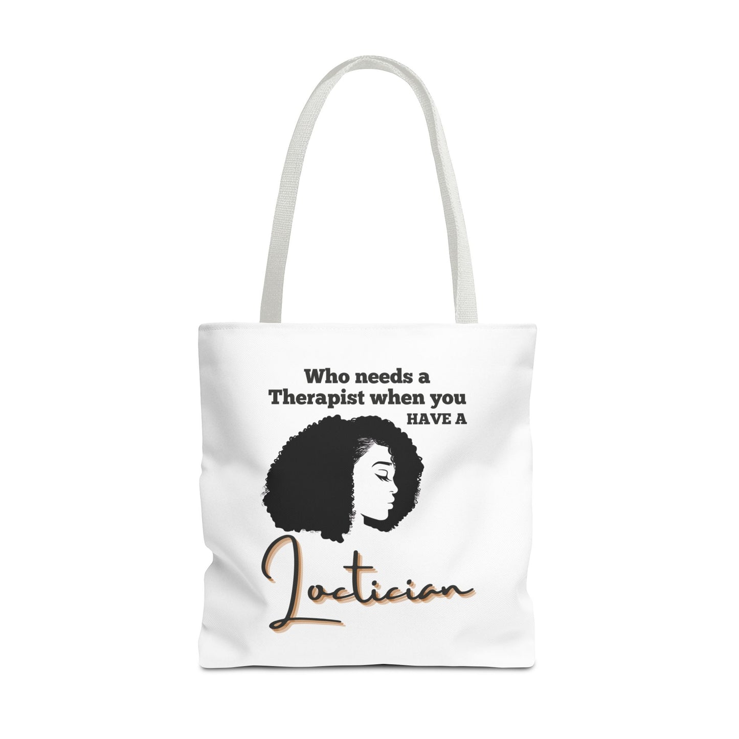 Empowered Loctician Tote Bag - Perfect for Haircare Experts & Therapists