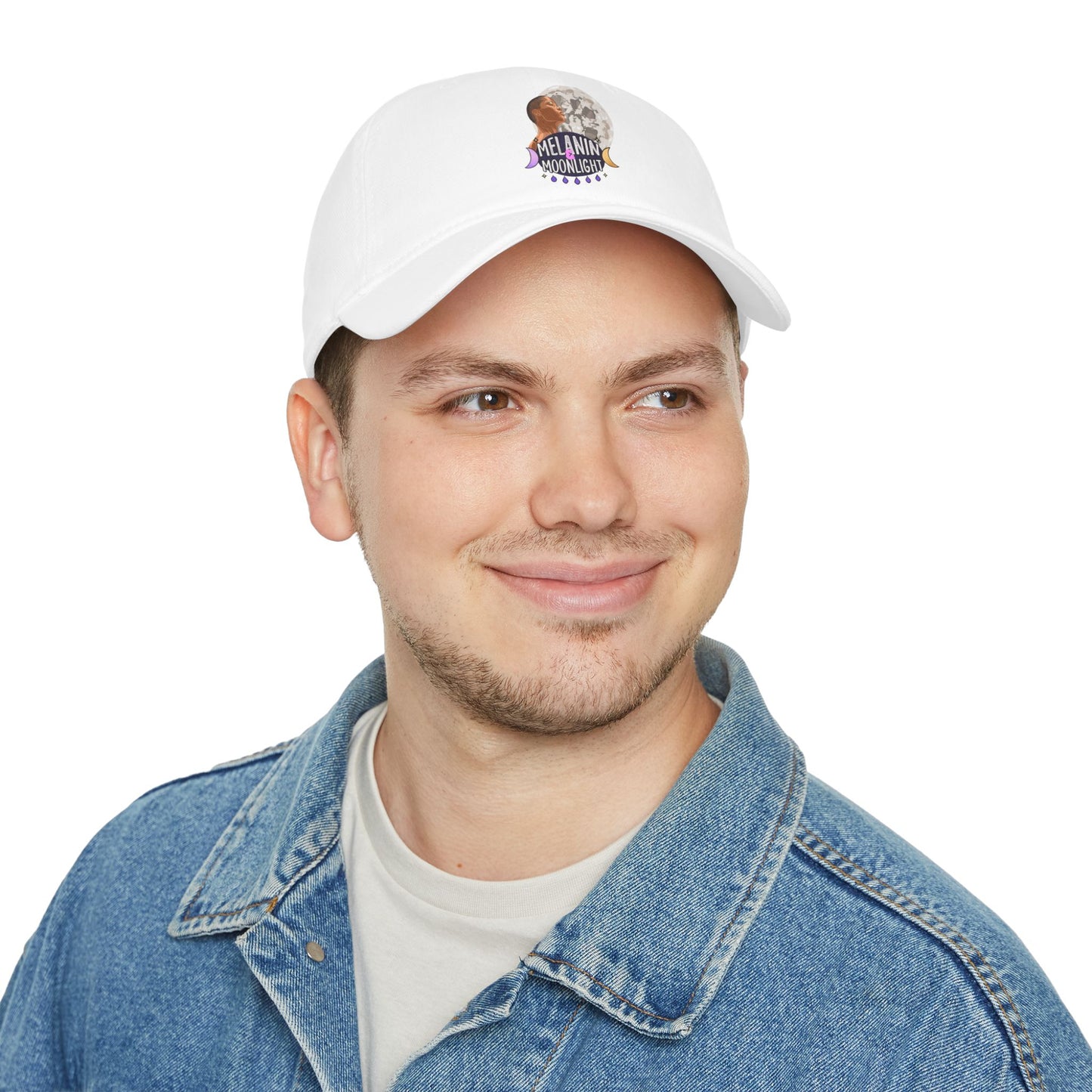 Melanin Moonlight Low Profile Baseball Cap - Casual Style for All Seasons