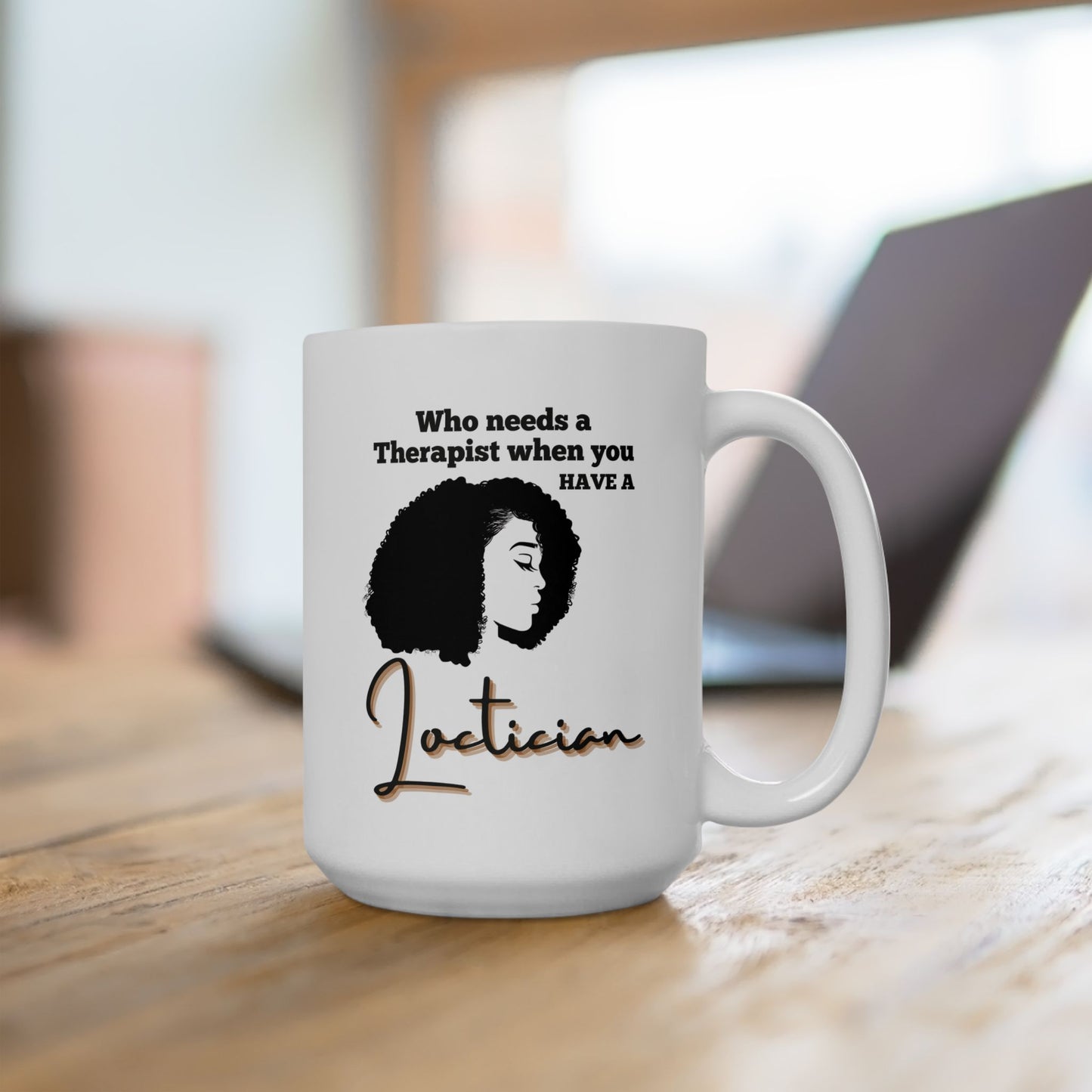 Inspirational Ceramic Mug - Perfect for Self-Care and Mental Health Awareness