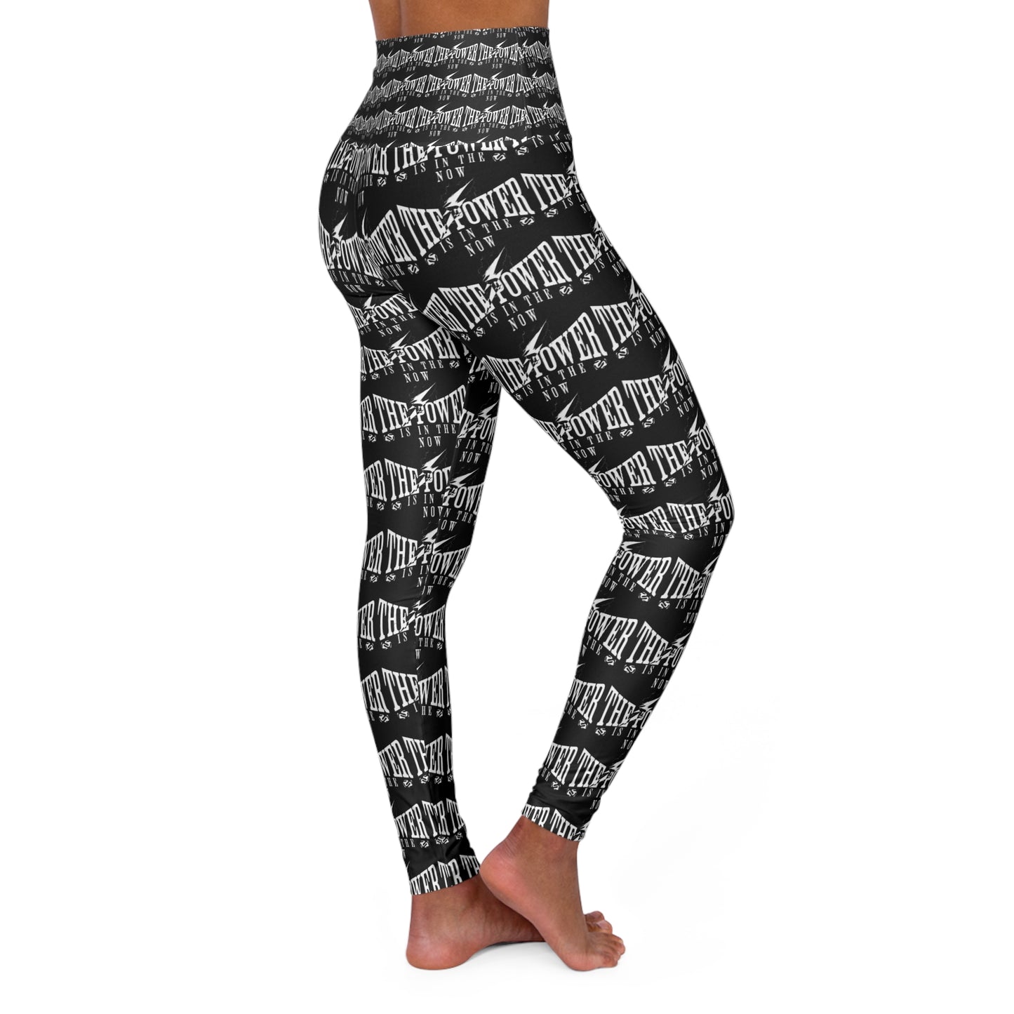 Empowerment High Waisted Yoga Leggings | Motivational Fitness Apparel