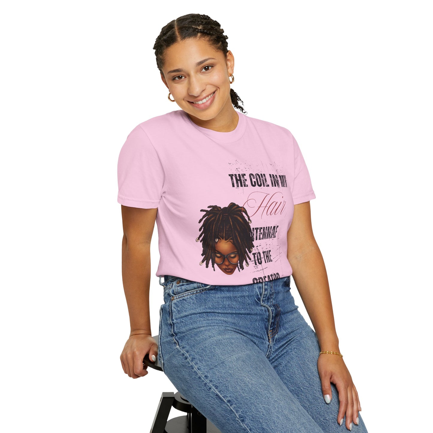 Coil in My Hair Unisex T-Shirt – Celebrate Natural Hair and Culture