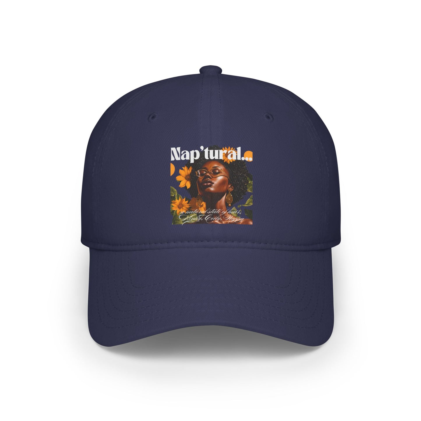 Naptural Floral Low Profile Baseball Cap - Comfortable Outdoor Accessory