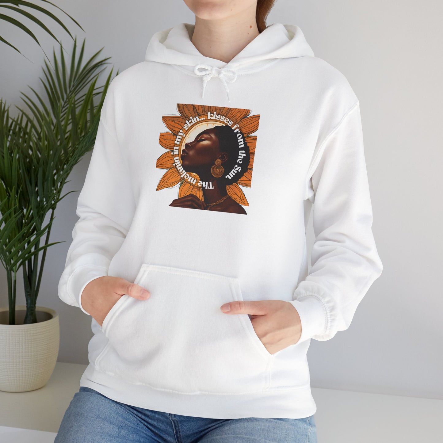 Inspirational Sunflower Hoodie for Empowerment and Self-Love