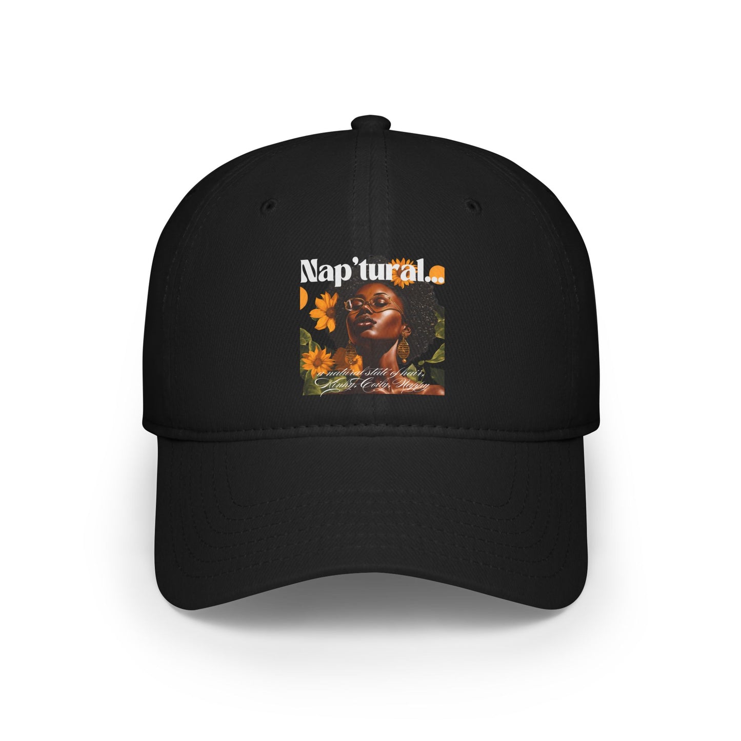 Naptural Floral Low Profile Baseball Cap - Comfortable Outdoor Accessory