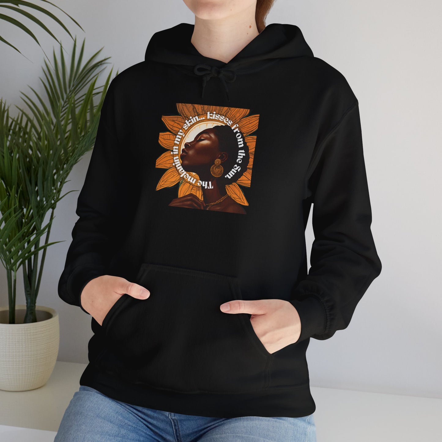 Inspirational Sunflower Hoodie for Empowerment and Self-Love