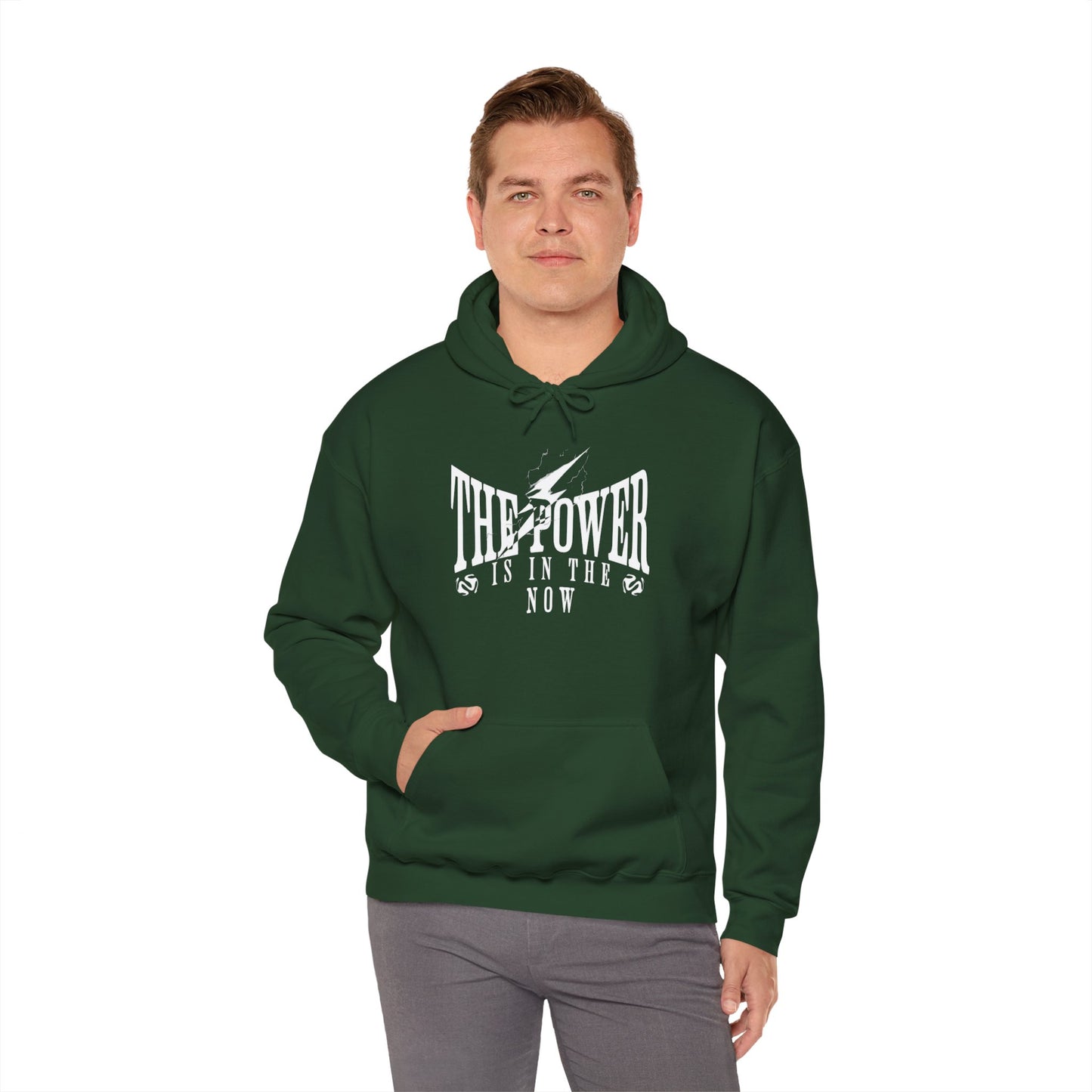 The Power is in the Now Unisex Heavy Blend Hooded Sweatshirt
