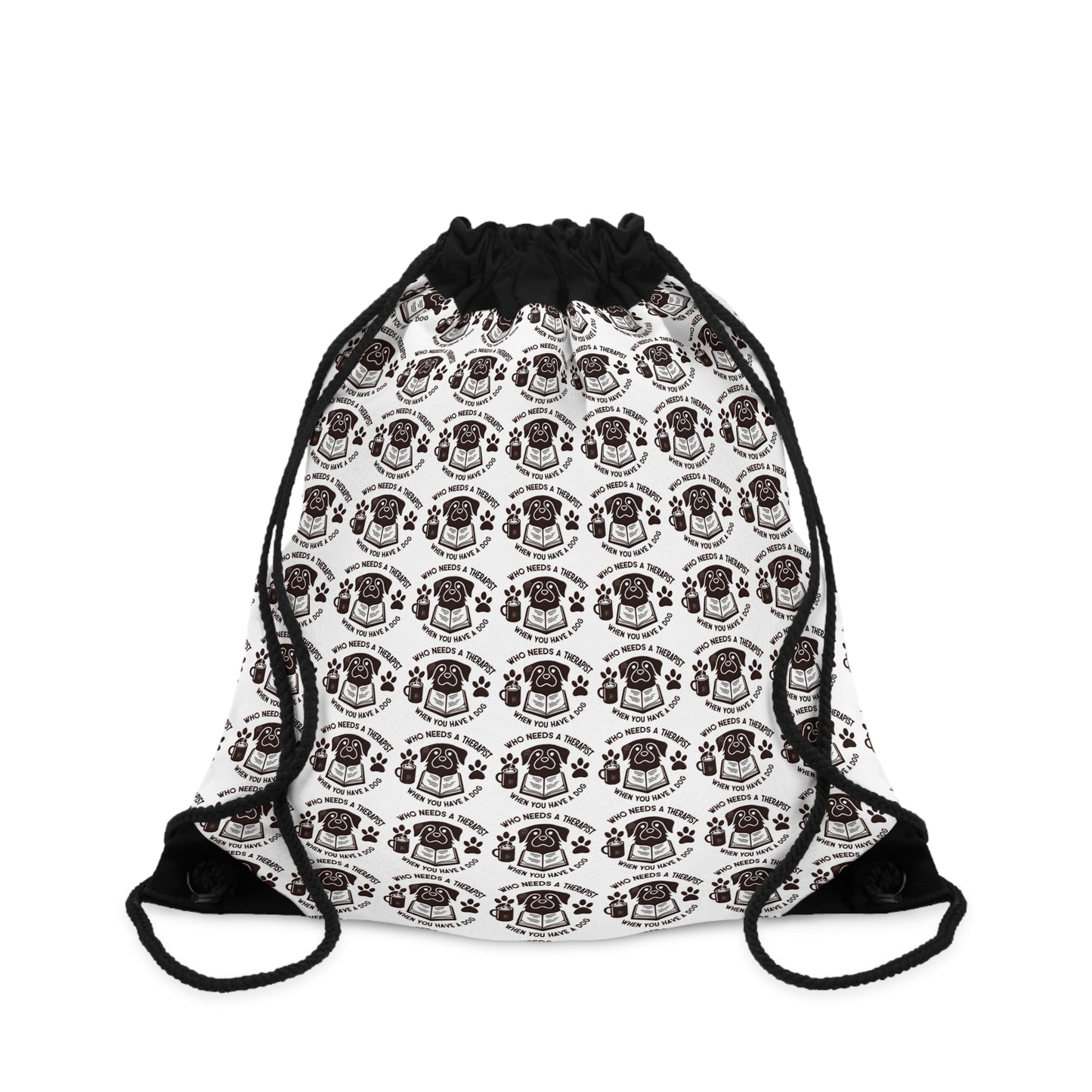 Vintage Skull Pattern Drawstring Bag - Perfect for Festivals and Everyday Use