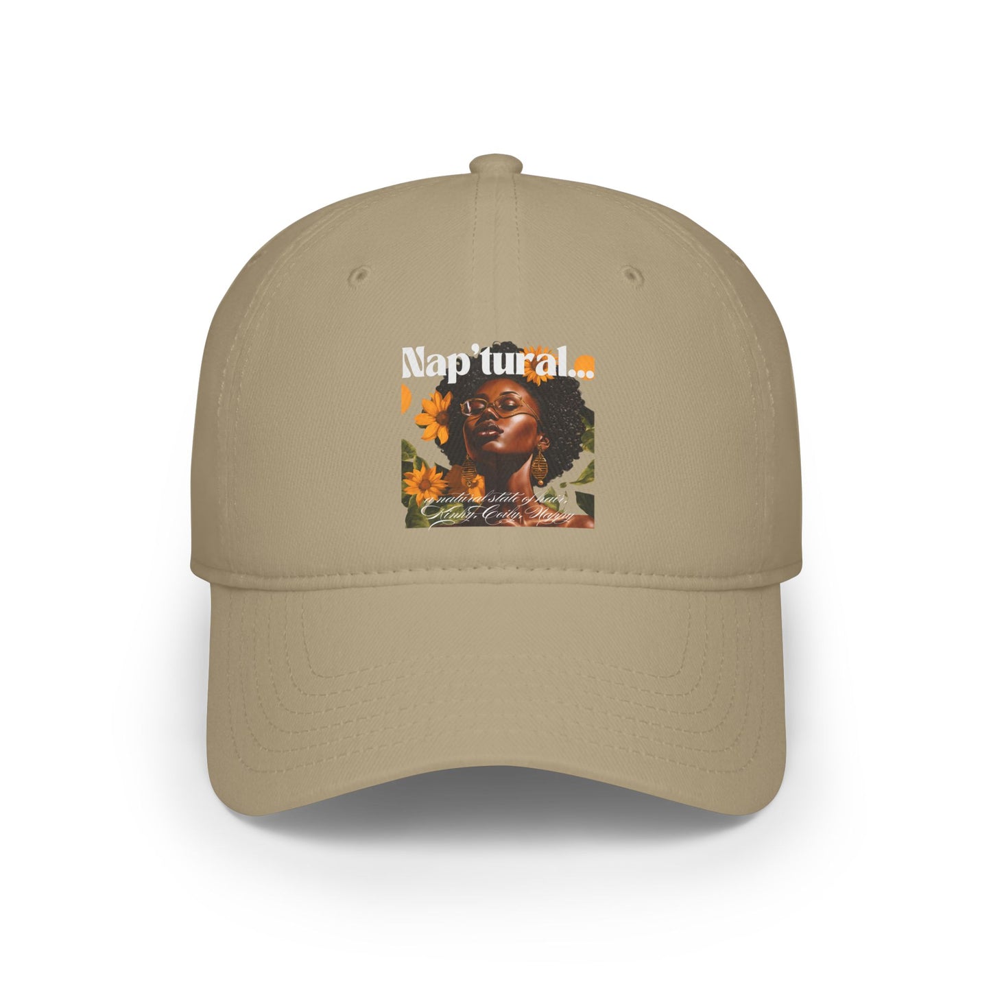 Naptural Floral Low Profile Baseball Cap - Comfortable Outdoor Accessory