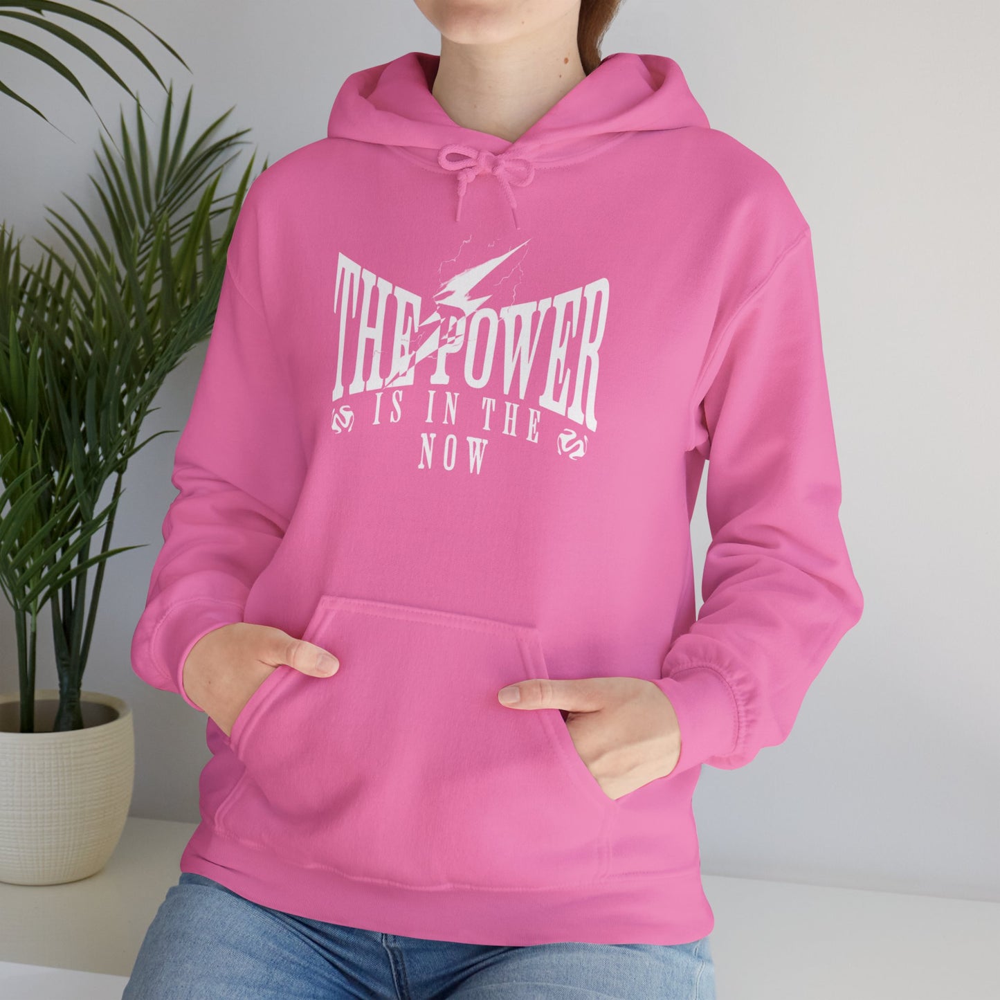 The Power is in the Now Unisex Heavy Blend Hooded Sweatshirt