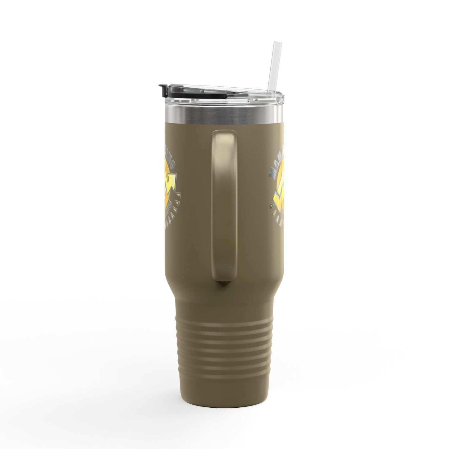 Manifesting in Progress Insulated Travel Mug - 40oz