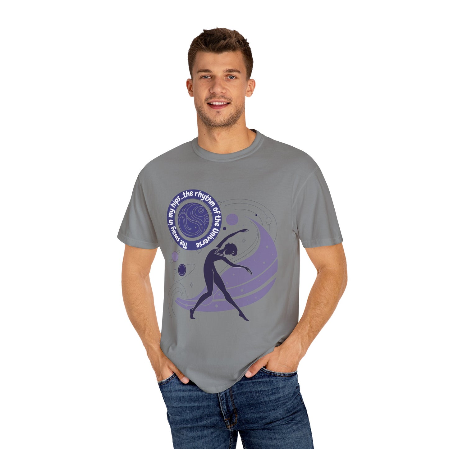 Rhythm of the Universe Unisex Garment-Dyed T-Shirt