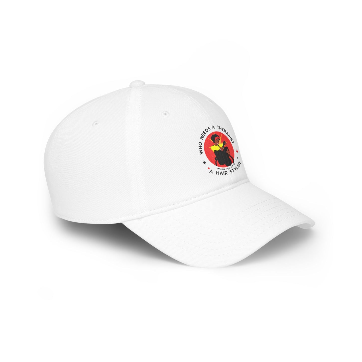Therapist Hair Stylist Baseball Cap - Fun & Stylish Headwear for Hairdressers