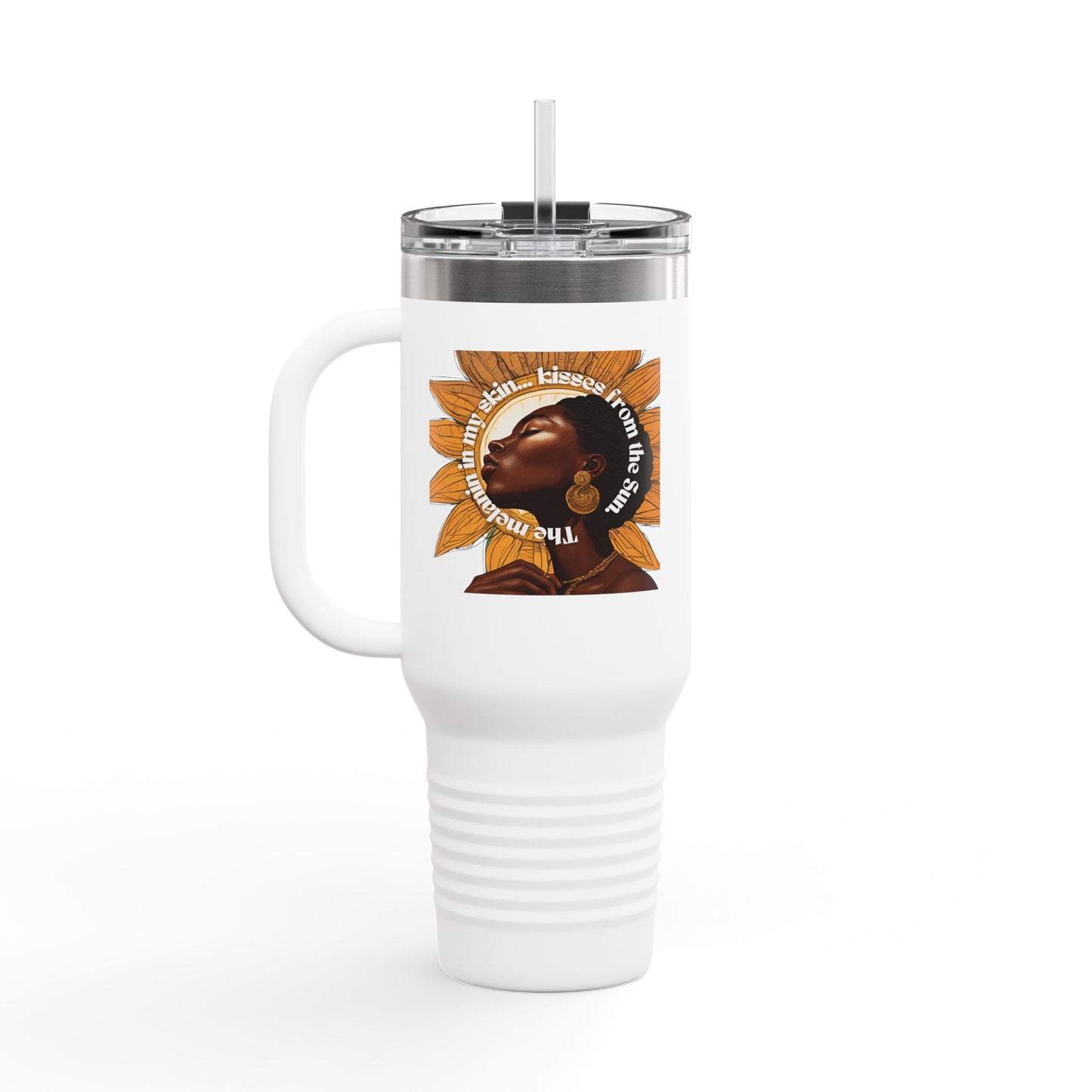 Empowering Insulated Travel Mug | 40oz | Motivational Design for Daily Inspiration