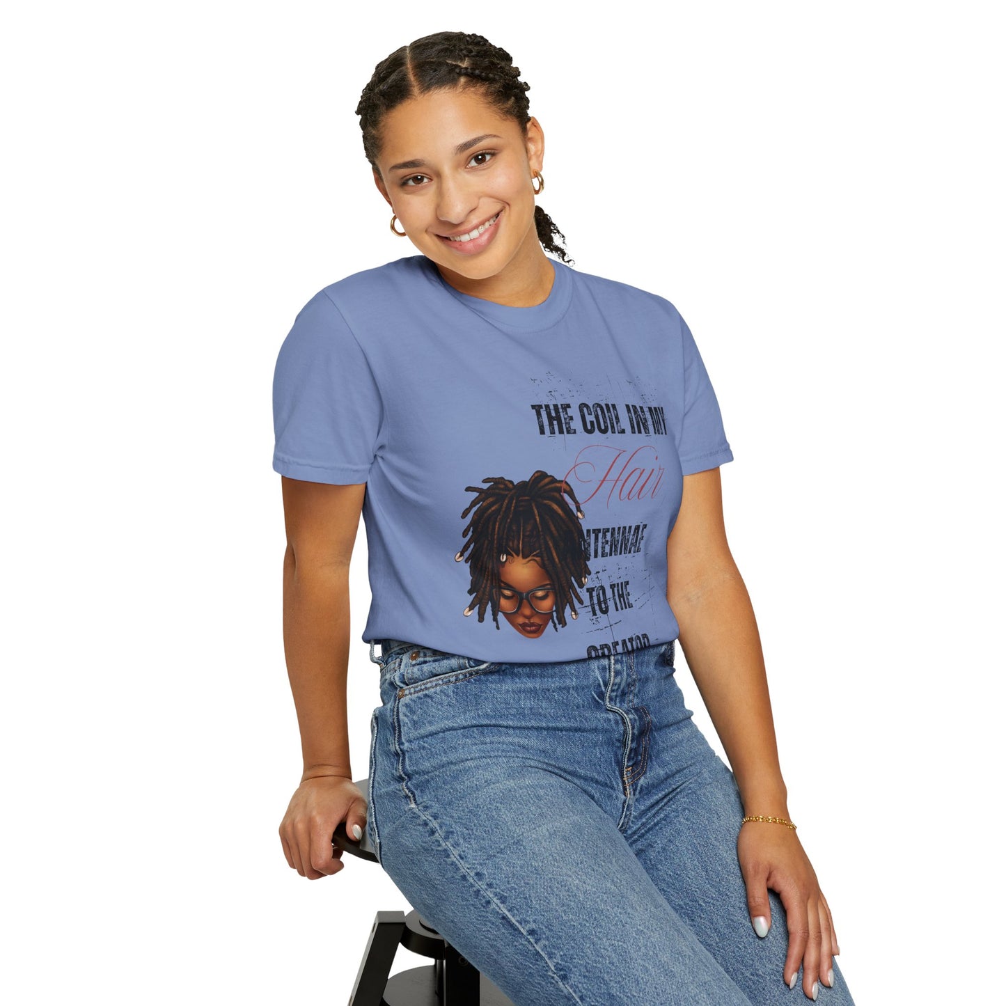 Coil in My Hair Unisex T-Shirt – Celebrate Natural Hair and Culture