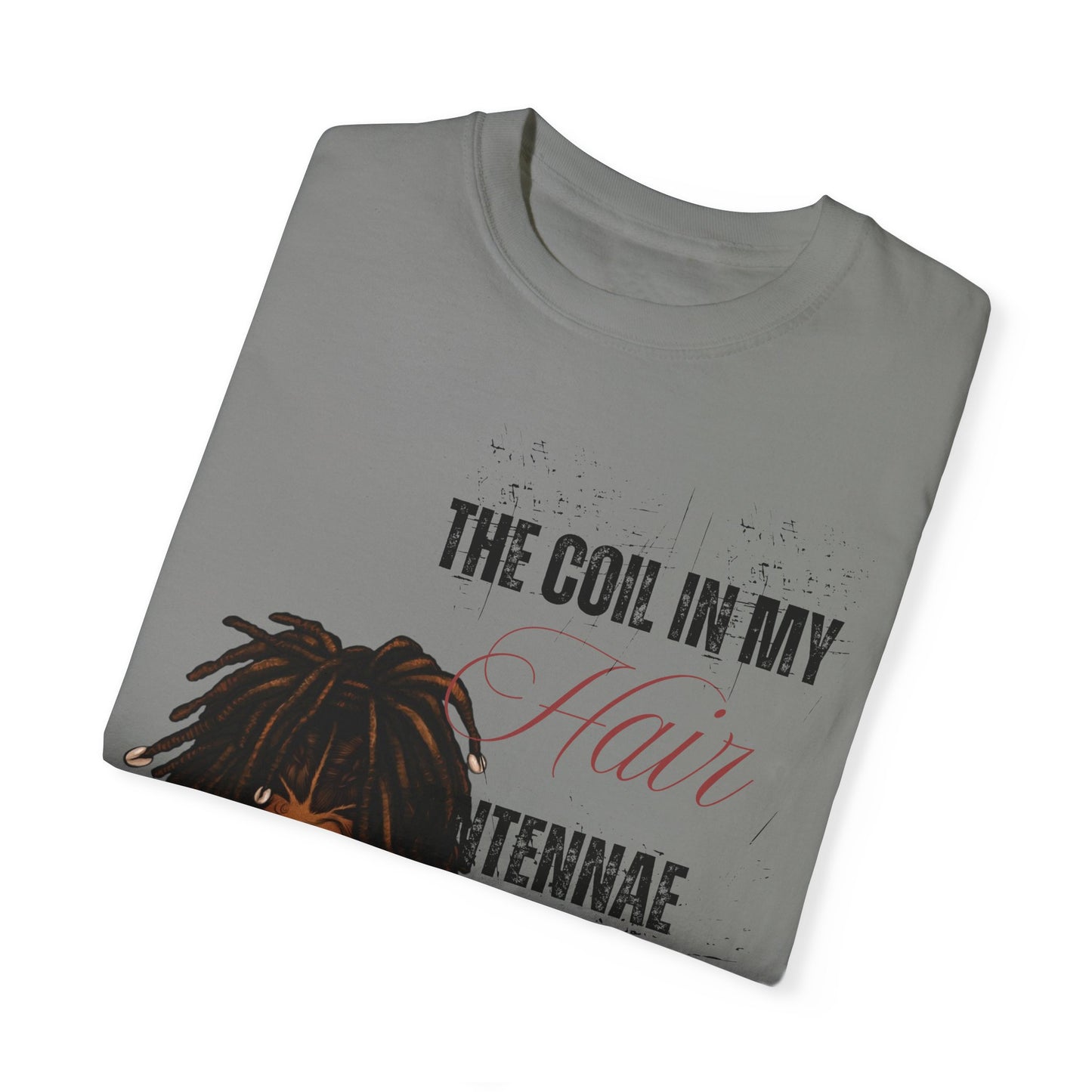 Coil in My Hair Unisex T-Shirt – Celebrate Natural Hair and Culture