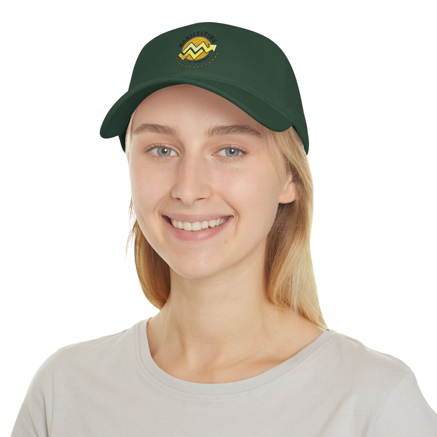 Manifesting in Progress Low Profile Baseball Cap