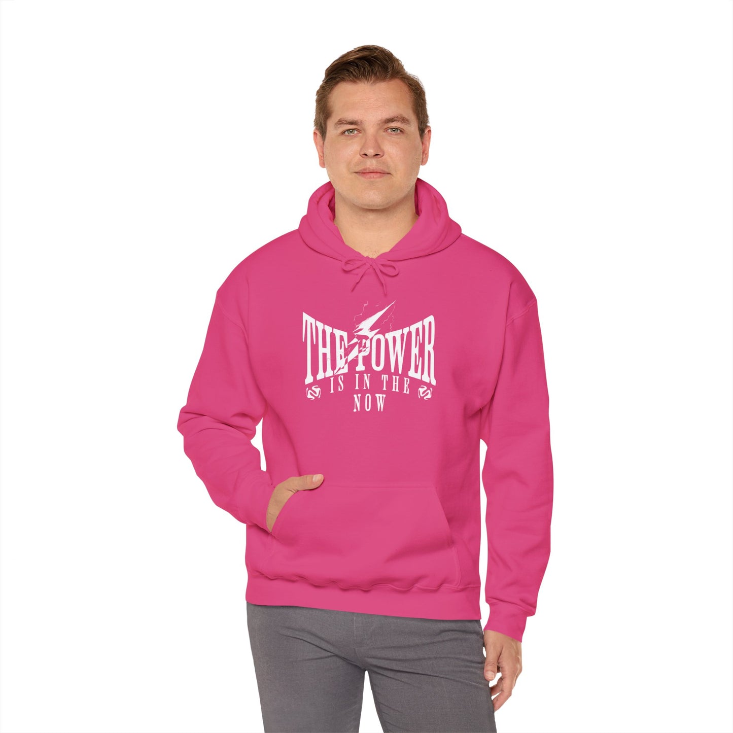 The Power is in the Now Unisex Heavy Blend Hooded Sweatshirt