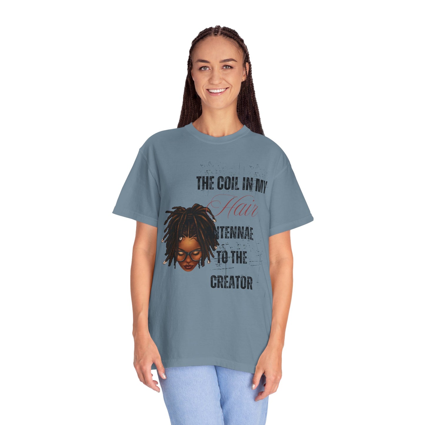 Coil in My Hair Unisex T-Shirt – Celebrate Natural Hair and Culture