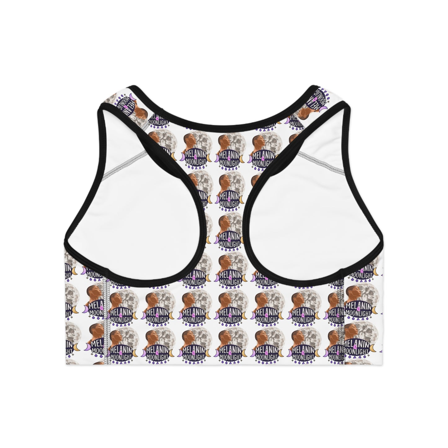 Melanin Magic Sports Bra - Comfortable Activewear for Fitness Enthusiasts