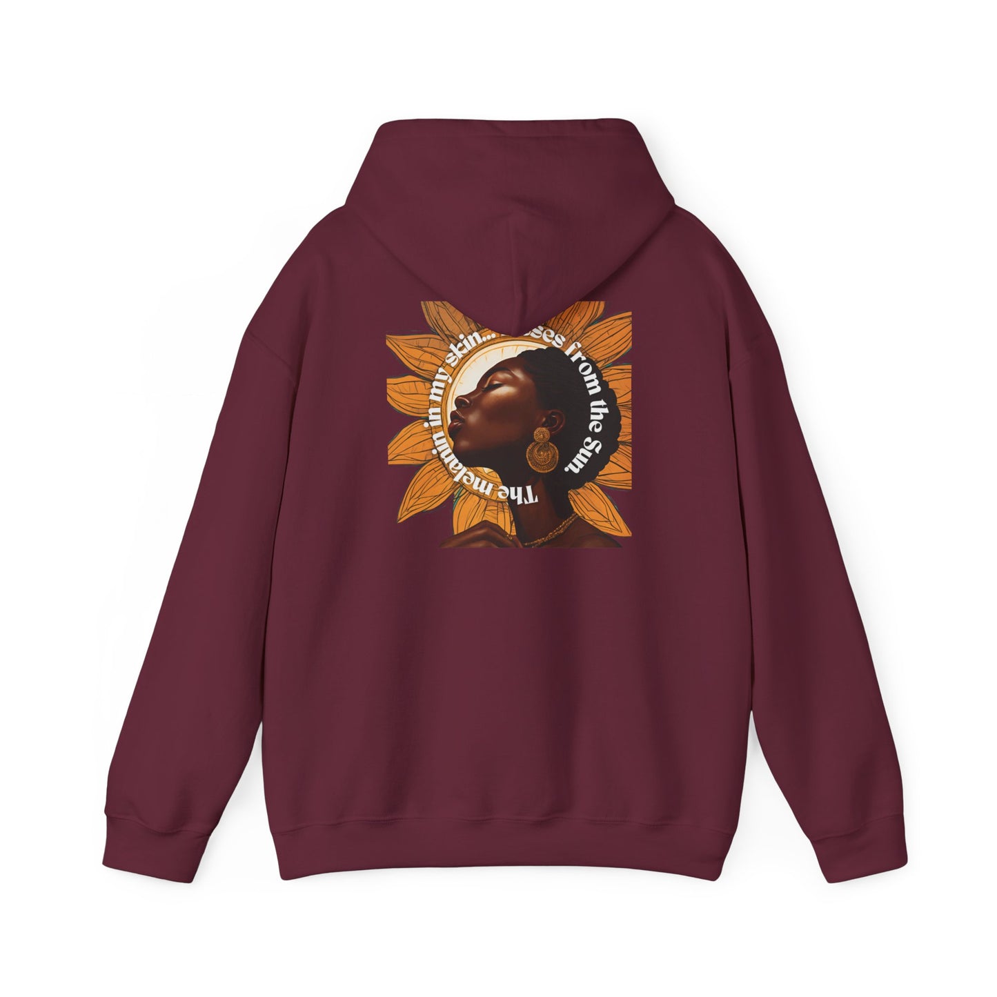 Inspirational Sunflower Hoodie for Empowerment and Self-Love