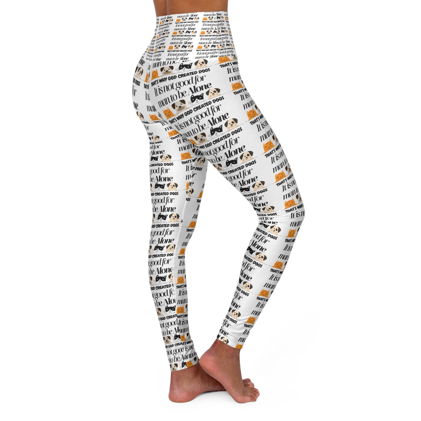 Inspirational High Waisted Yoga Leggings for Active Lifestyle