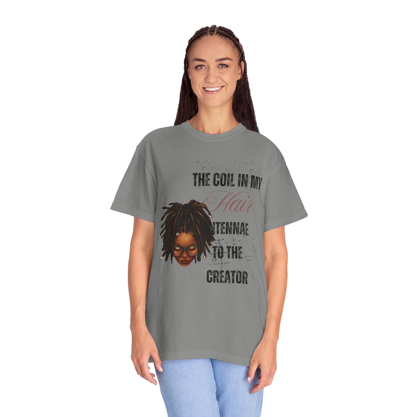 Coil in My Hair Unisex T-Shirt – Celebrate Natural Hair and Culture