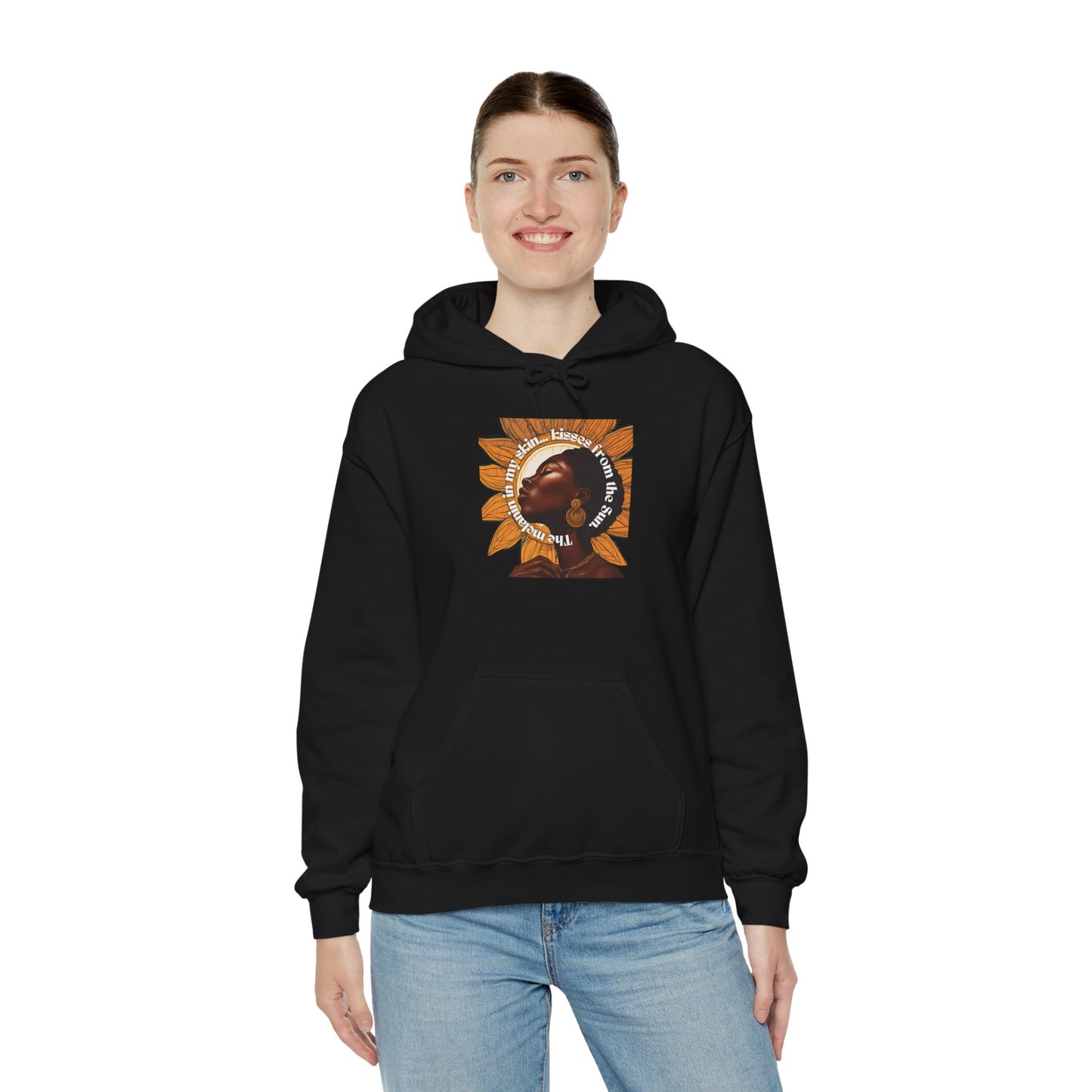 Inspirational Sunflower Hoodie for Empowerment and Self-Love