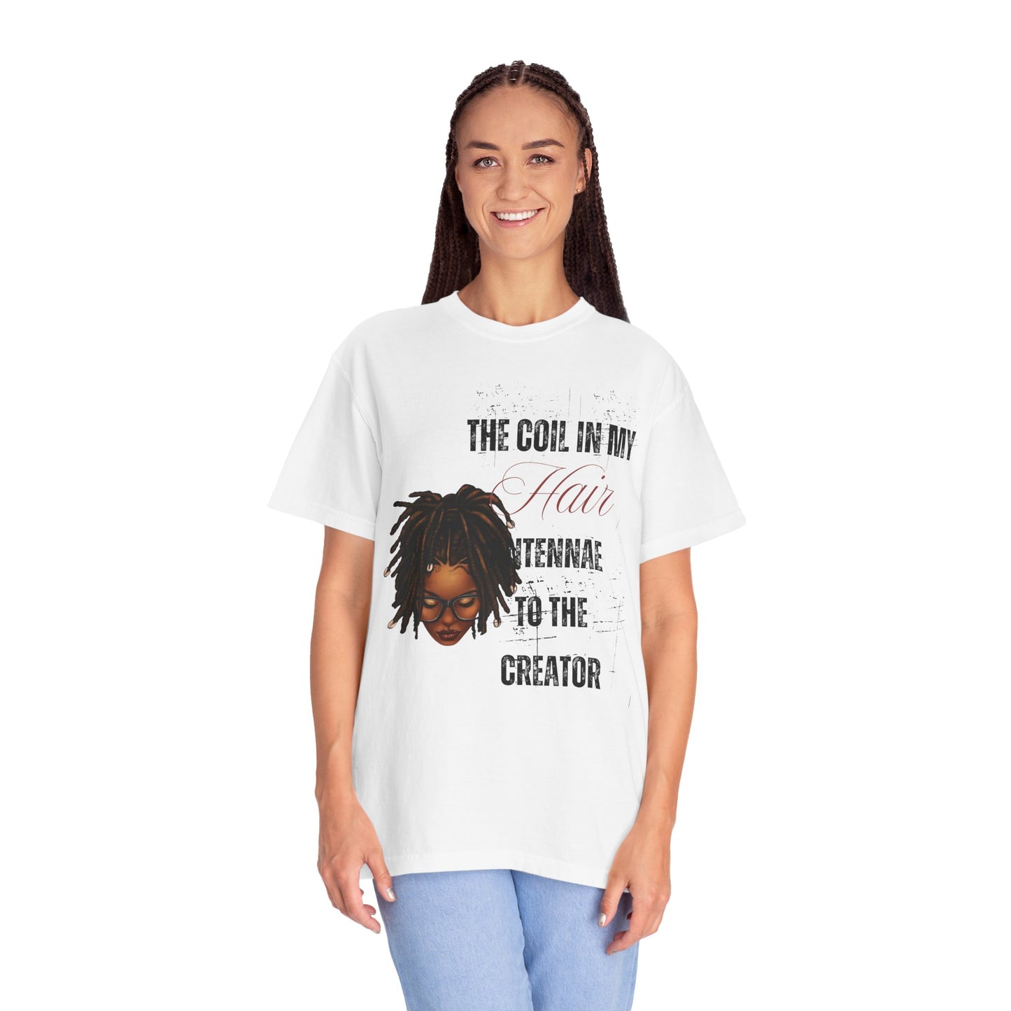 Coil in My Hair Unisex T-Shirt – Celebrate Natural Hair and Culture