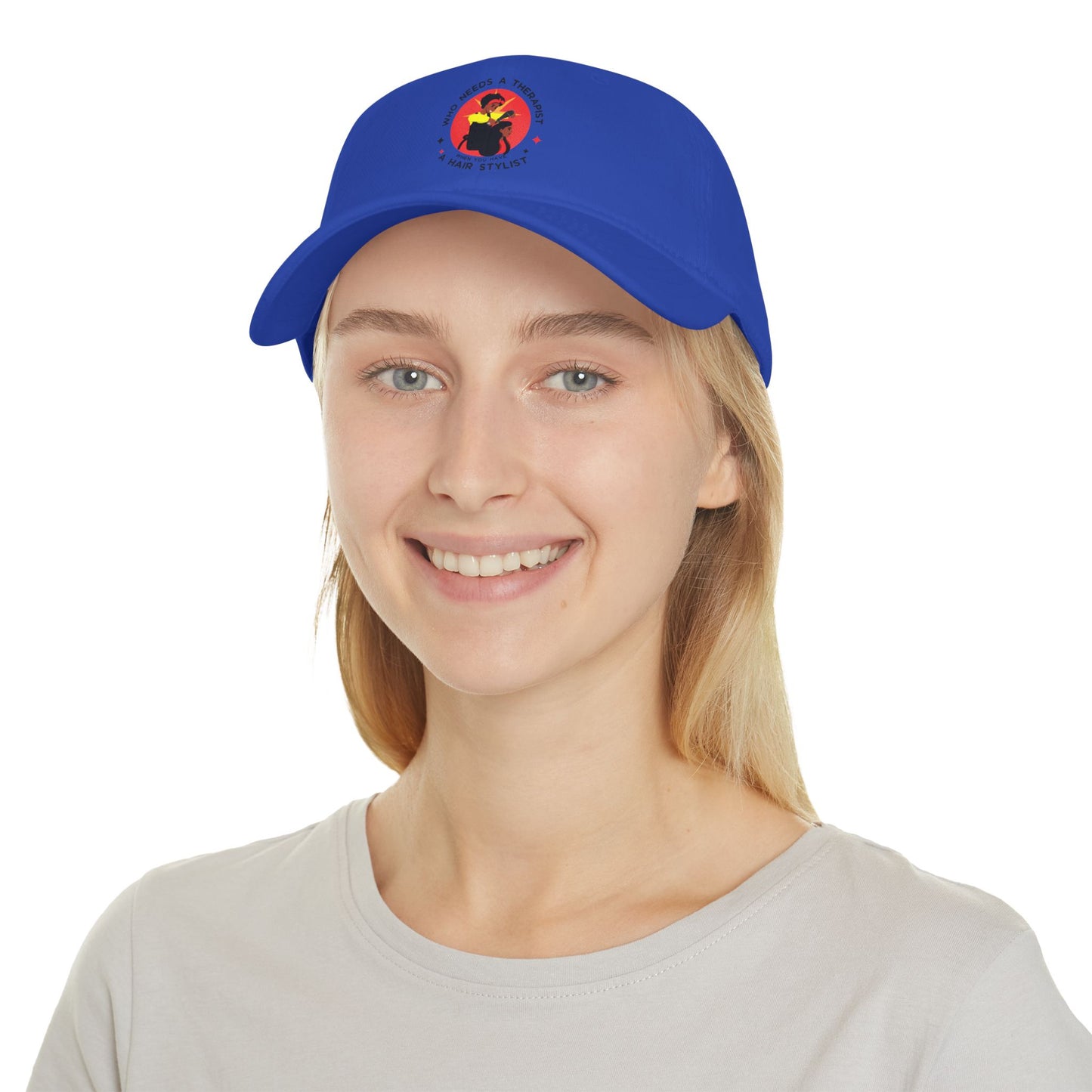 Therapist Hair Stylist Baseball Cap - Fun & Stylish Headwear for Hairdressers