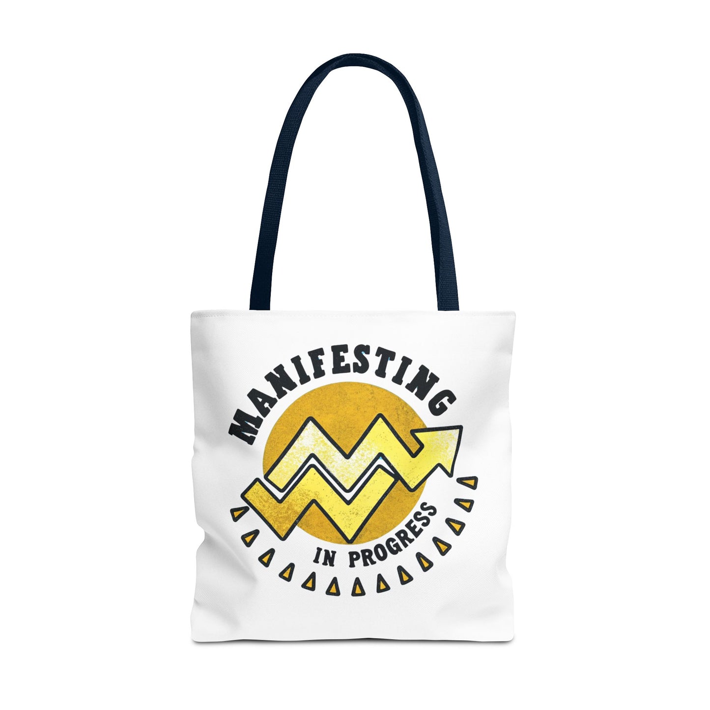 Manifesting in Progress Tote Bag – Eco-Friendly and Stylish Carry-All for Dreamers
