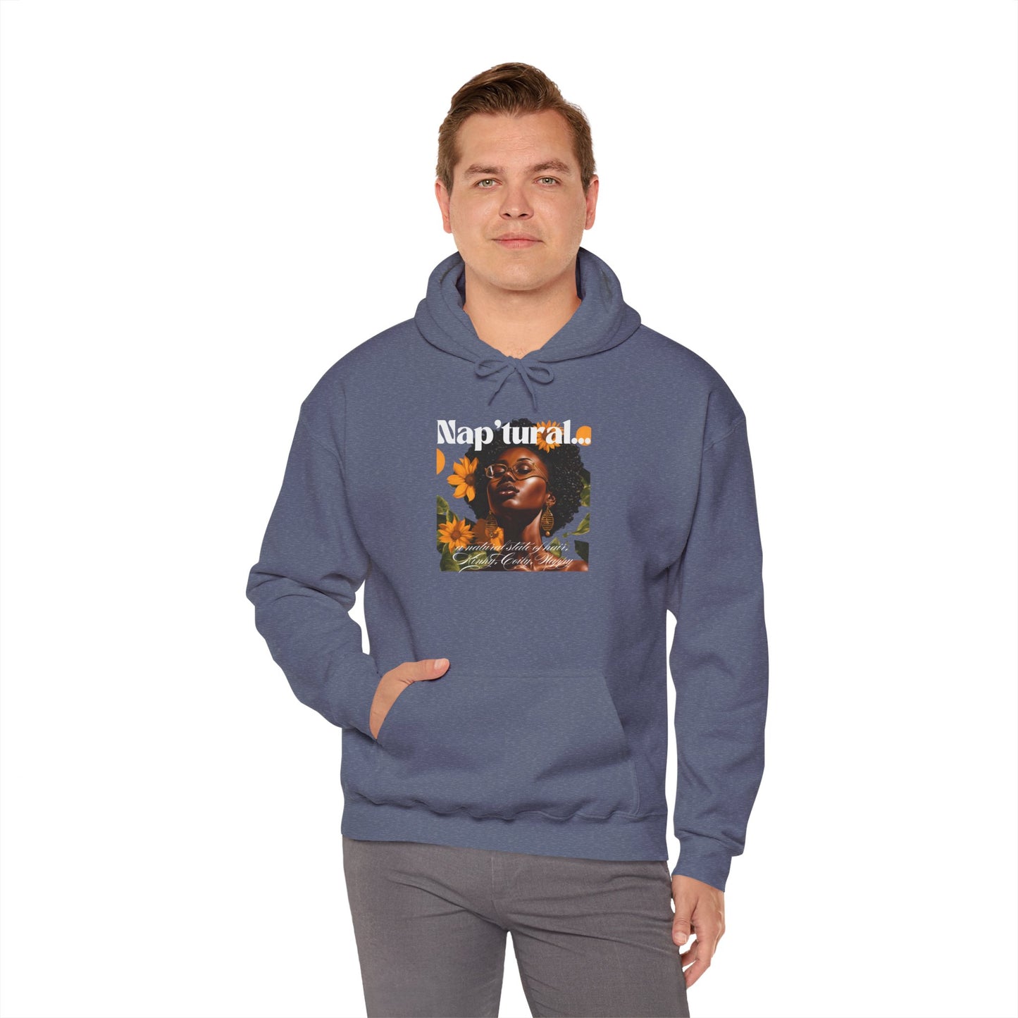 Empowerment Floral Hoodie for All Genders