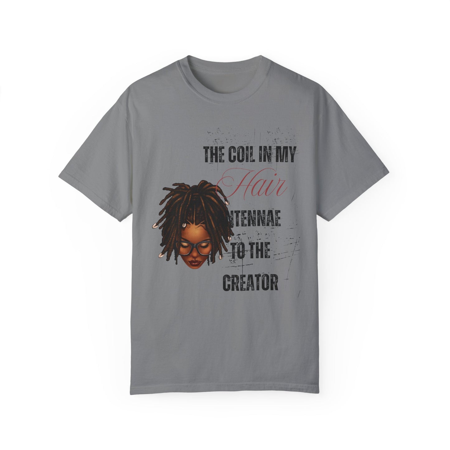 Coil in My Hair Unisex T-Shirt – Celebrate Natural Hair and Culture