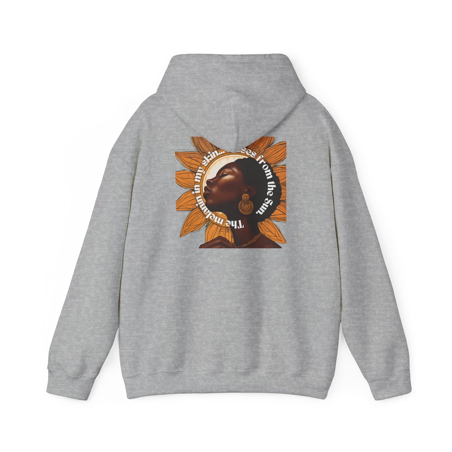 Inspirational Sunflower Hoodie for Empowerment and Self-Love