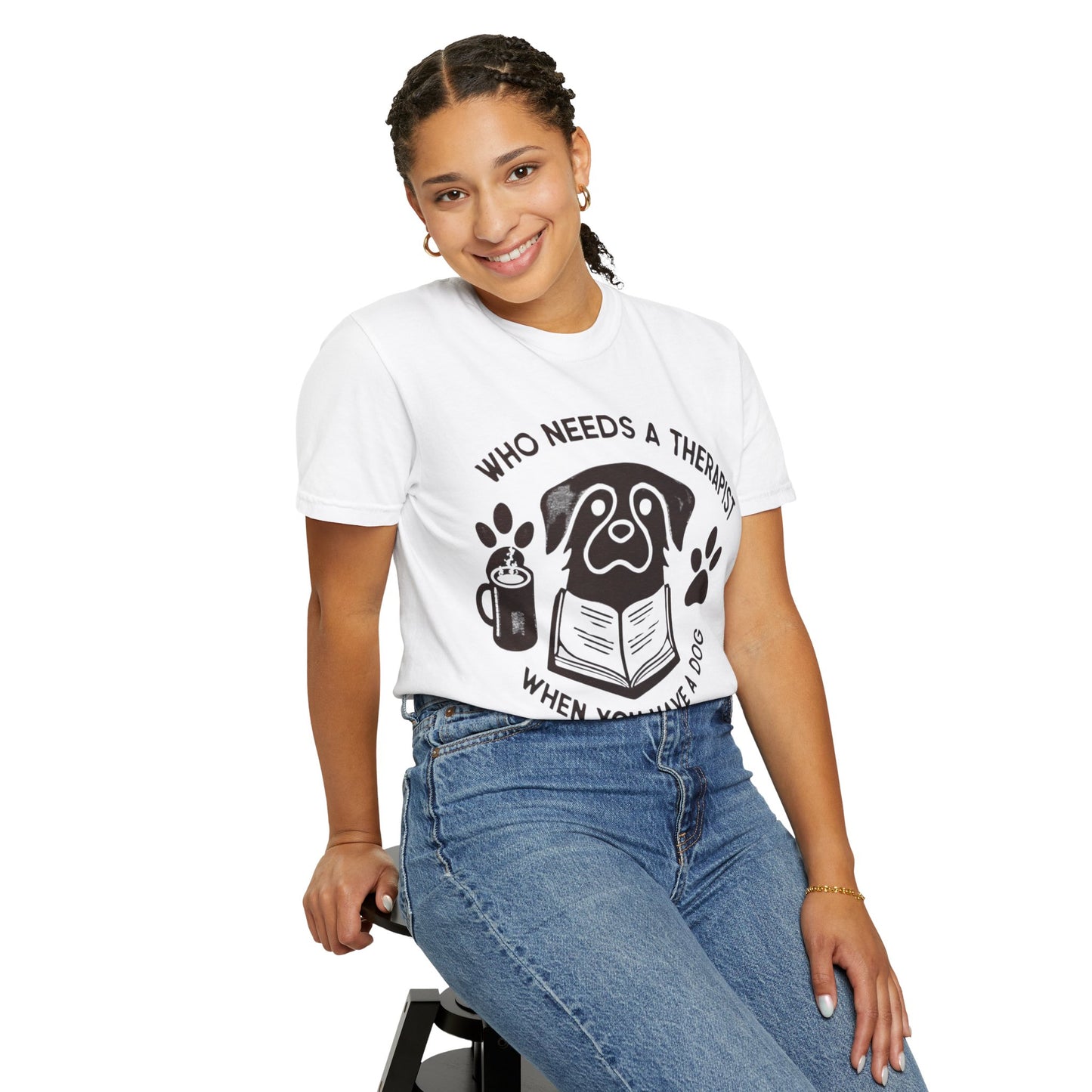 Who Needs a Therapist? Dog Lover Unisex T-Shirt
