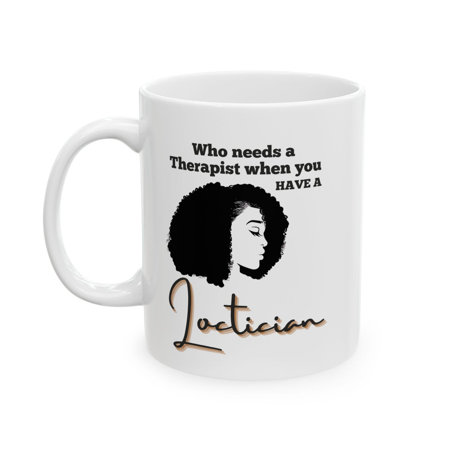 Inspirational Ceramic Mug - Perfect for Self-Care and Mental Health Awareness