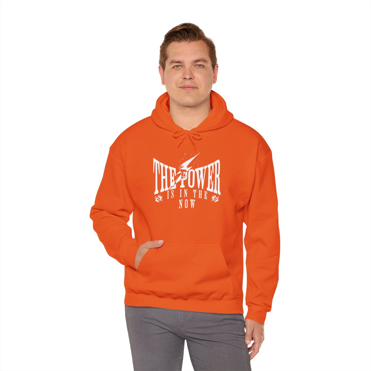 The Power is in the Now Unisex Heavy Blend Hooded Sweatshirt