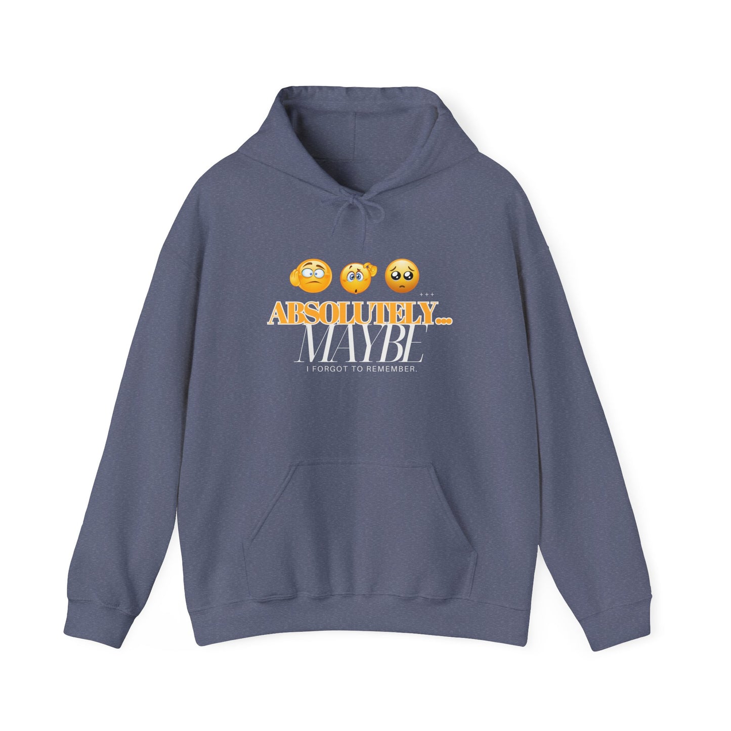 Absolutely Emoticon Unisex Heavy Blend™ Hooded Sweatshirt