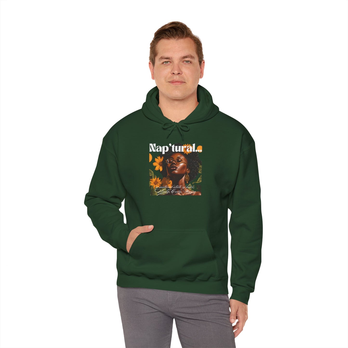 Empowerment Floral Hoodie for All Genders