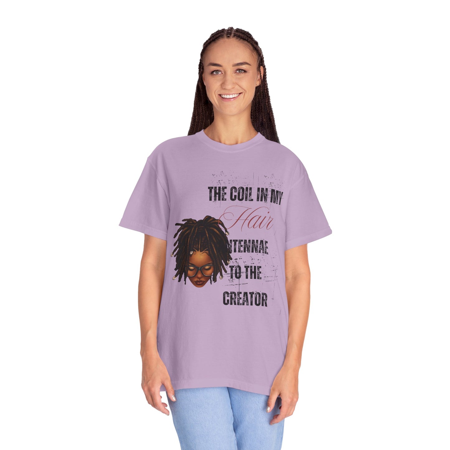 Coil in My Hair Unisex T-Shirt – Celebrate Natural Hair and Culture