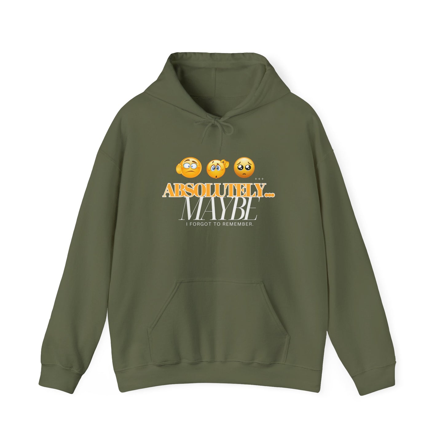 Absolutely Emoticon Unisex Heavy Blend™ Hooded Sweatshirt